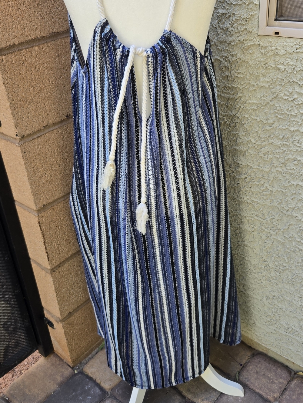 C&C California Blue Striped Swim Cover - Picture 6 of 9